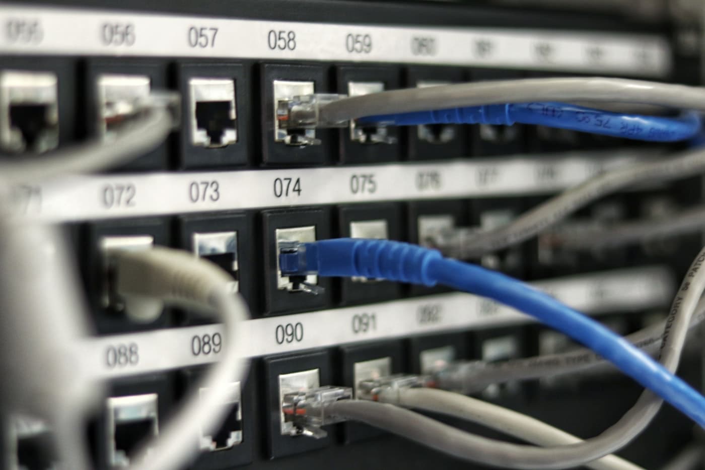 Data center server aisle